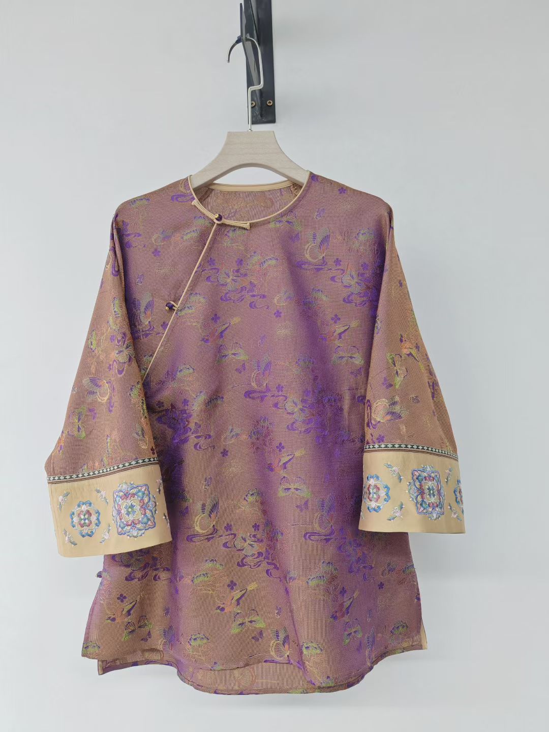 『若隐霓裳』新中式国风气质穿搭时尚百搭提花优雅外套