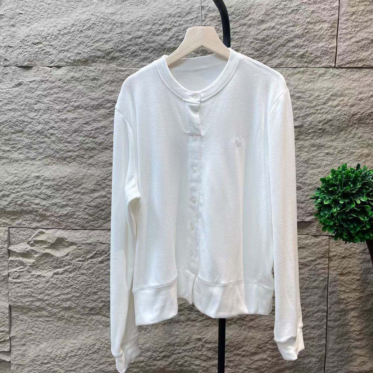 8726新款春季简约百搭休闲内搭外穿显瘦长袖T恤