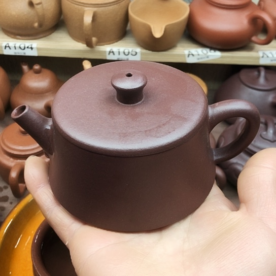 紫砂茶壶低槽青云柱160豪升左右