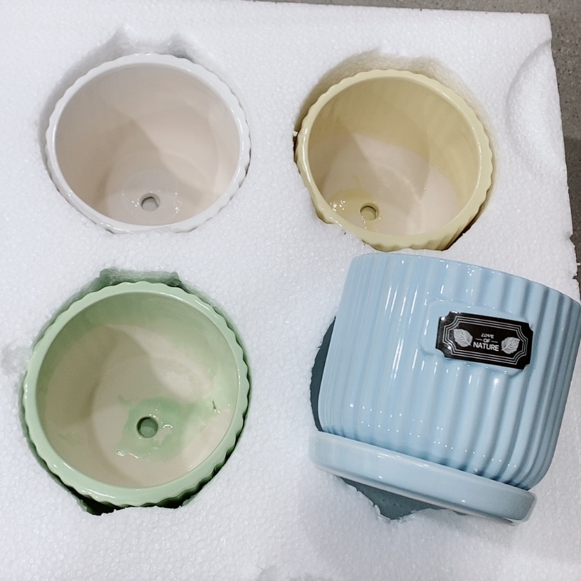 【闪购商品】陶瓷陶瓷花盆，多肉花盆