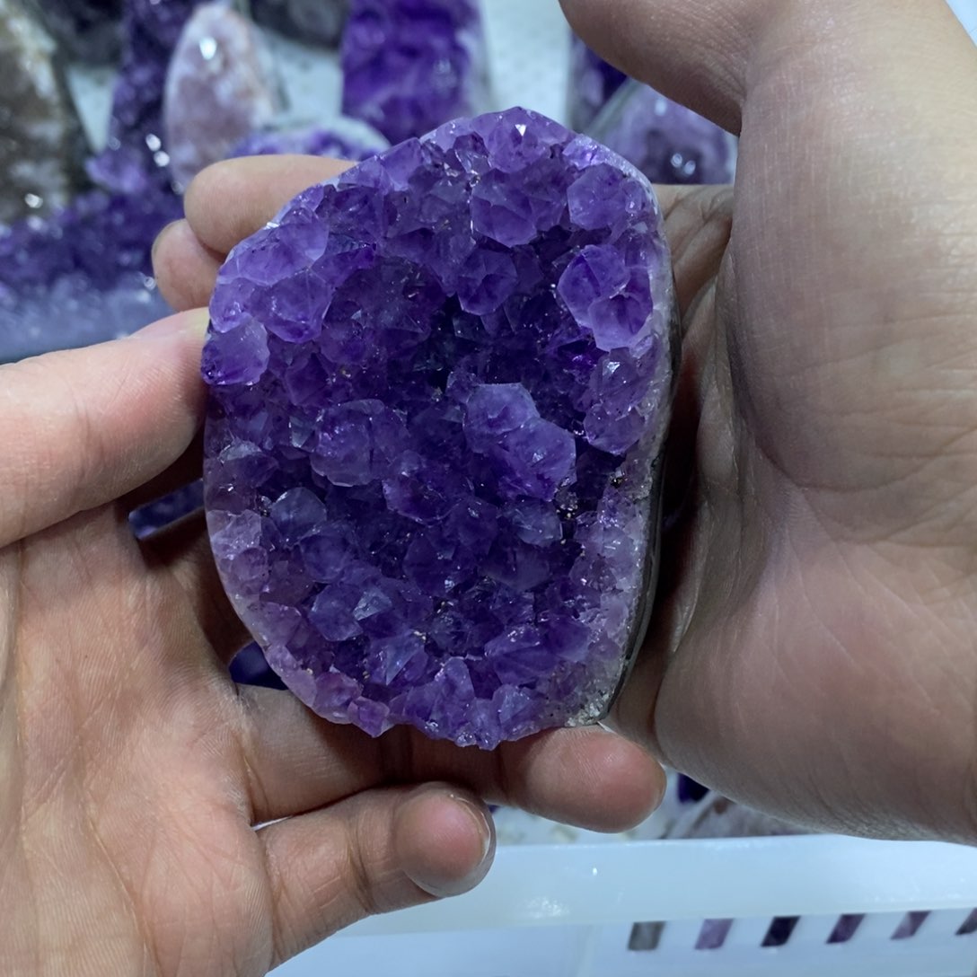 紫晶摆件摆件未镶嵌