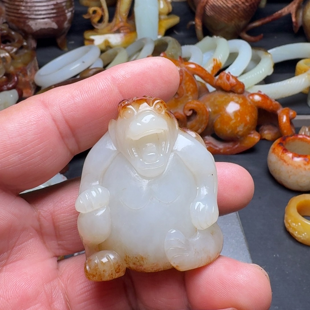 和田玉挂件未镶嵌