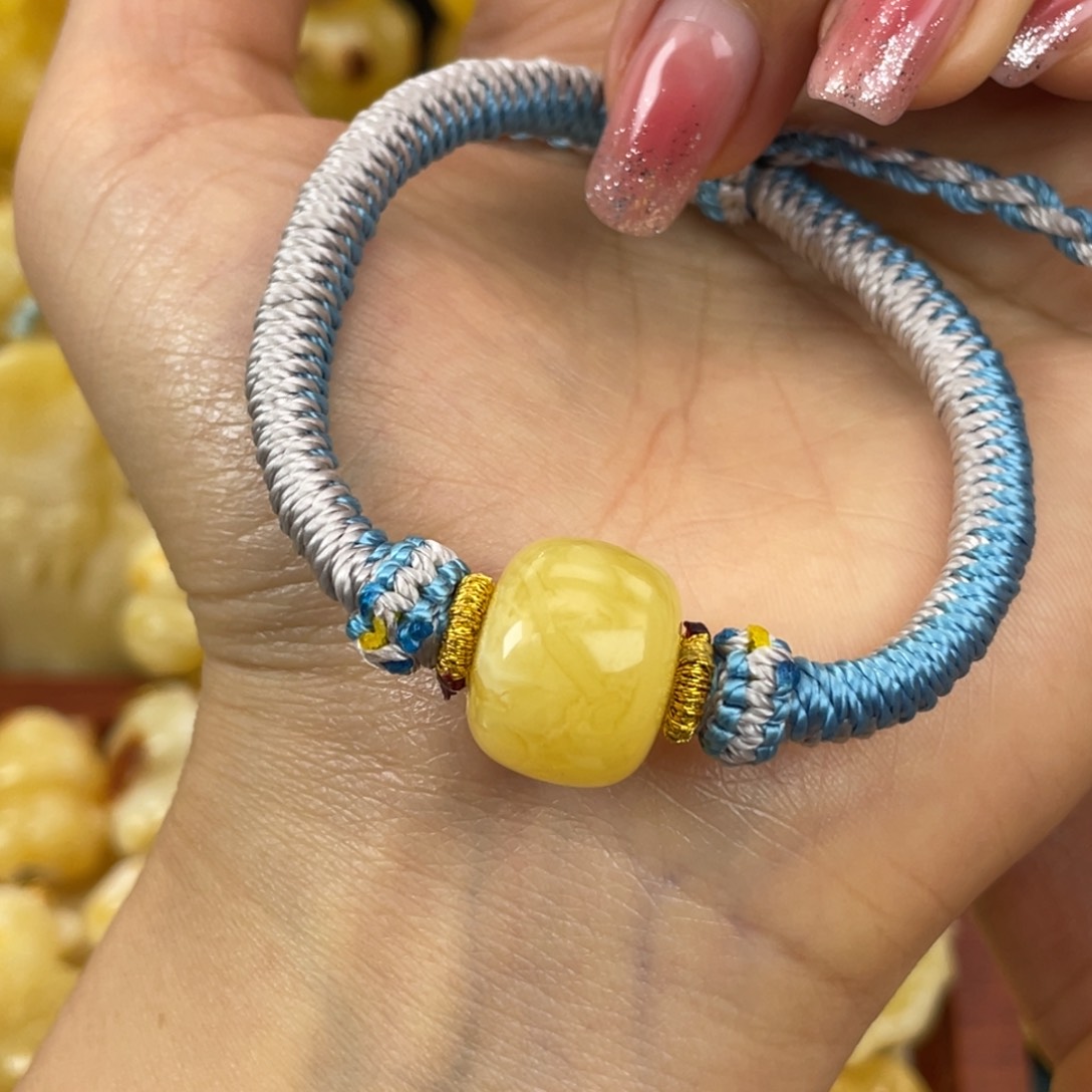 琥珀裸石未镶嵌蜜蜡