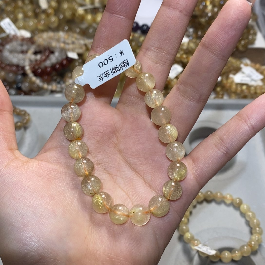 水晶手链未镶嵌手链