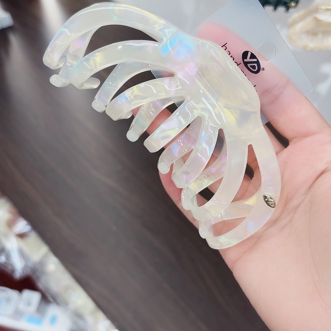 非金属发饰1号醋酸大抓夹一个