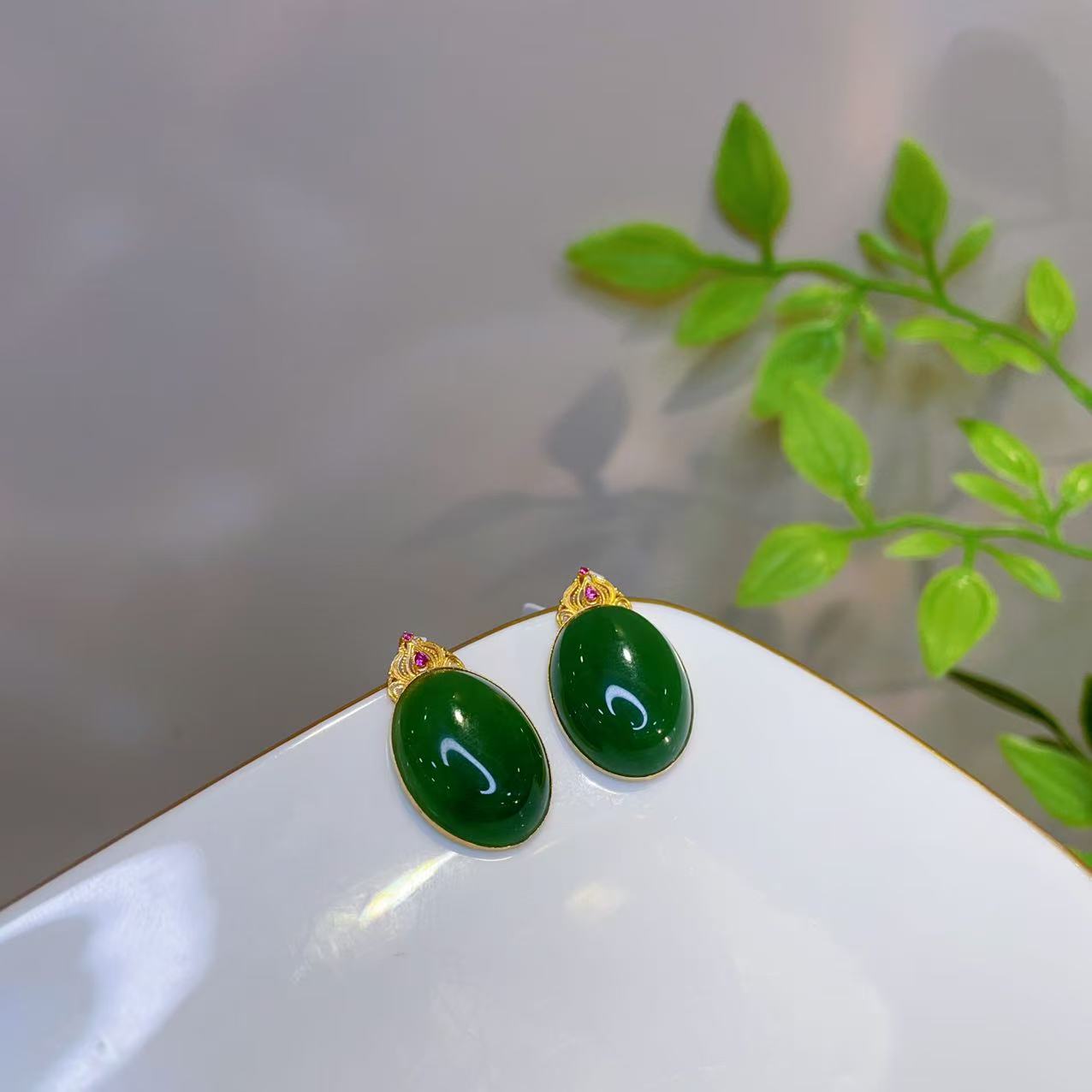 【主播推荐】18k金和田玉吊坠@ZP50218012@多样性发一