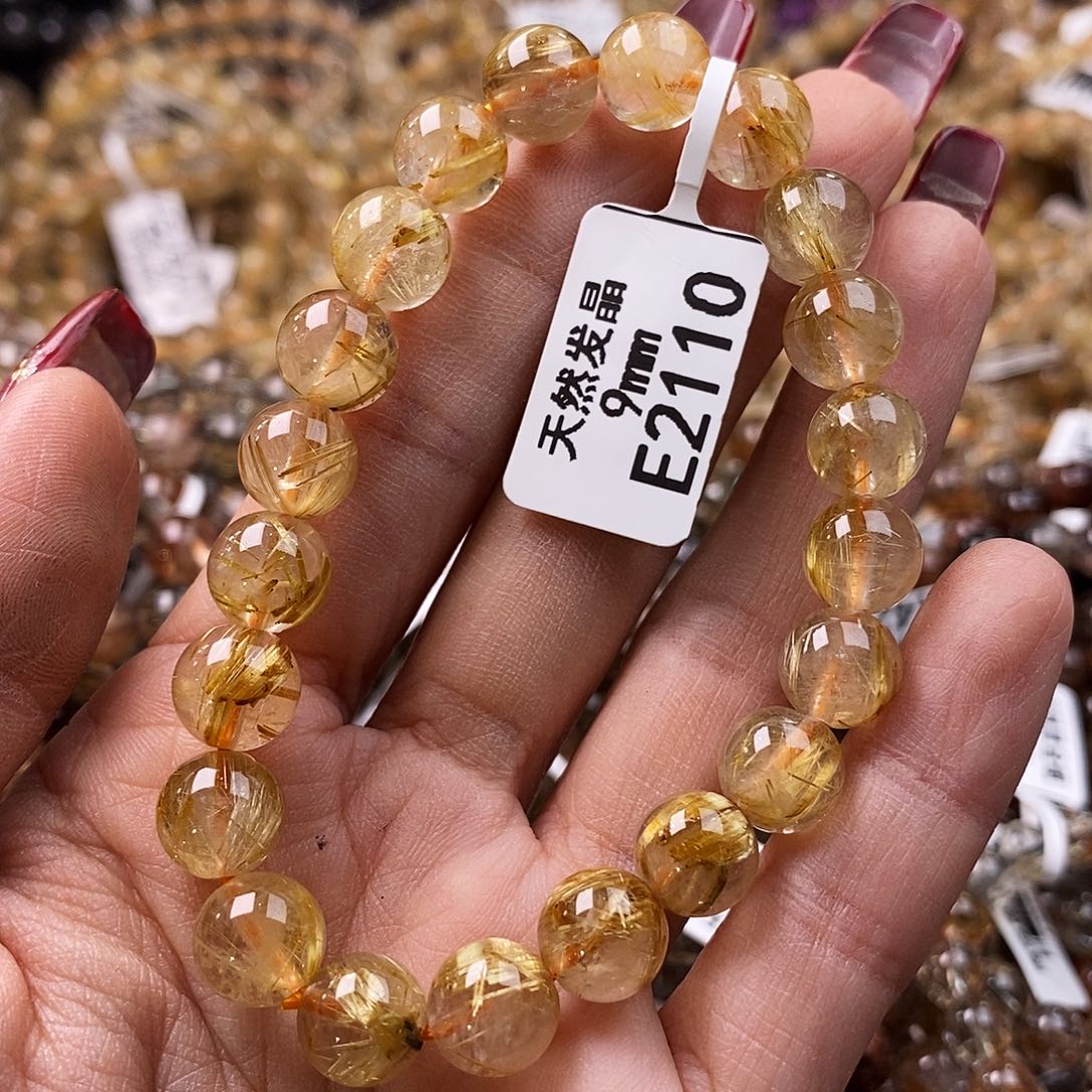 水晶手链未镶嵌水