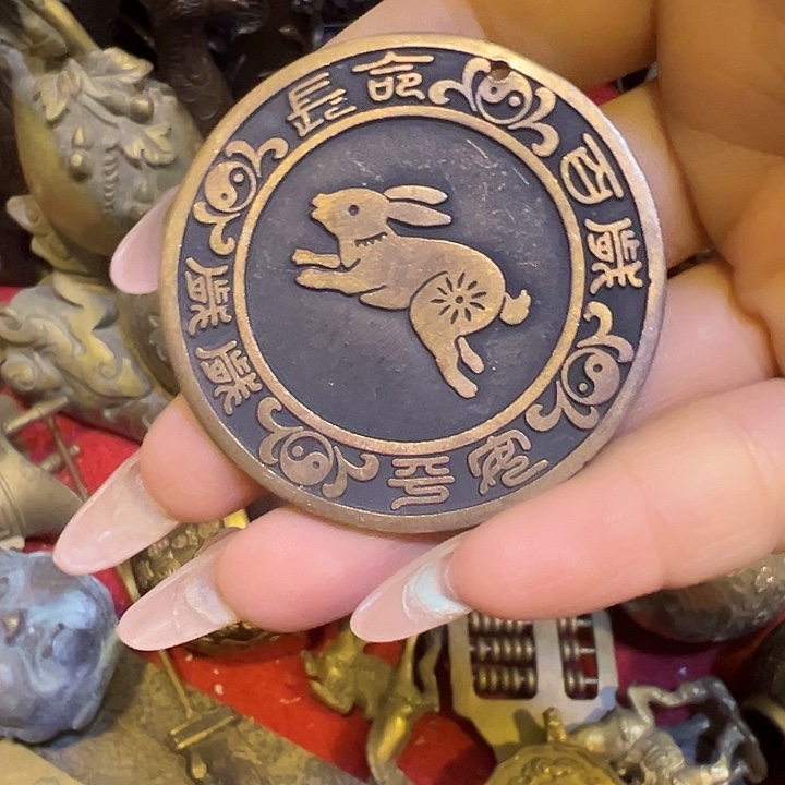 黄铜摆件，文房工艺品摆件