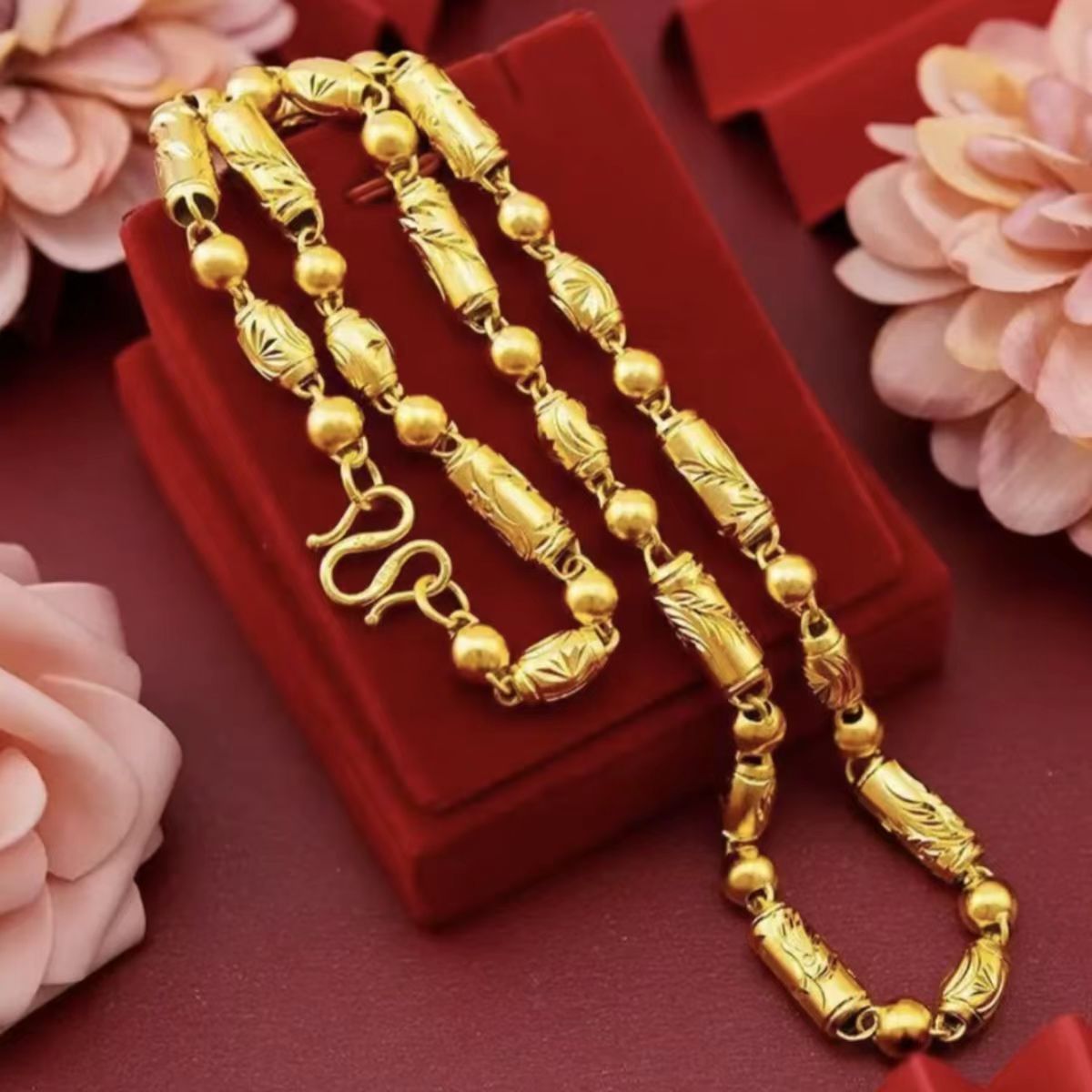 全家福项链中国风古风高端首饰精美手纯手工制作精美手