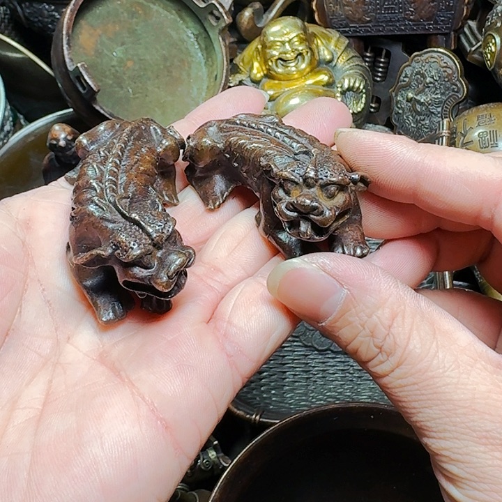 铜器摆件收收藏藏藏