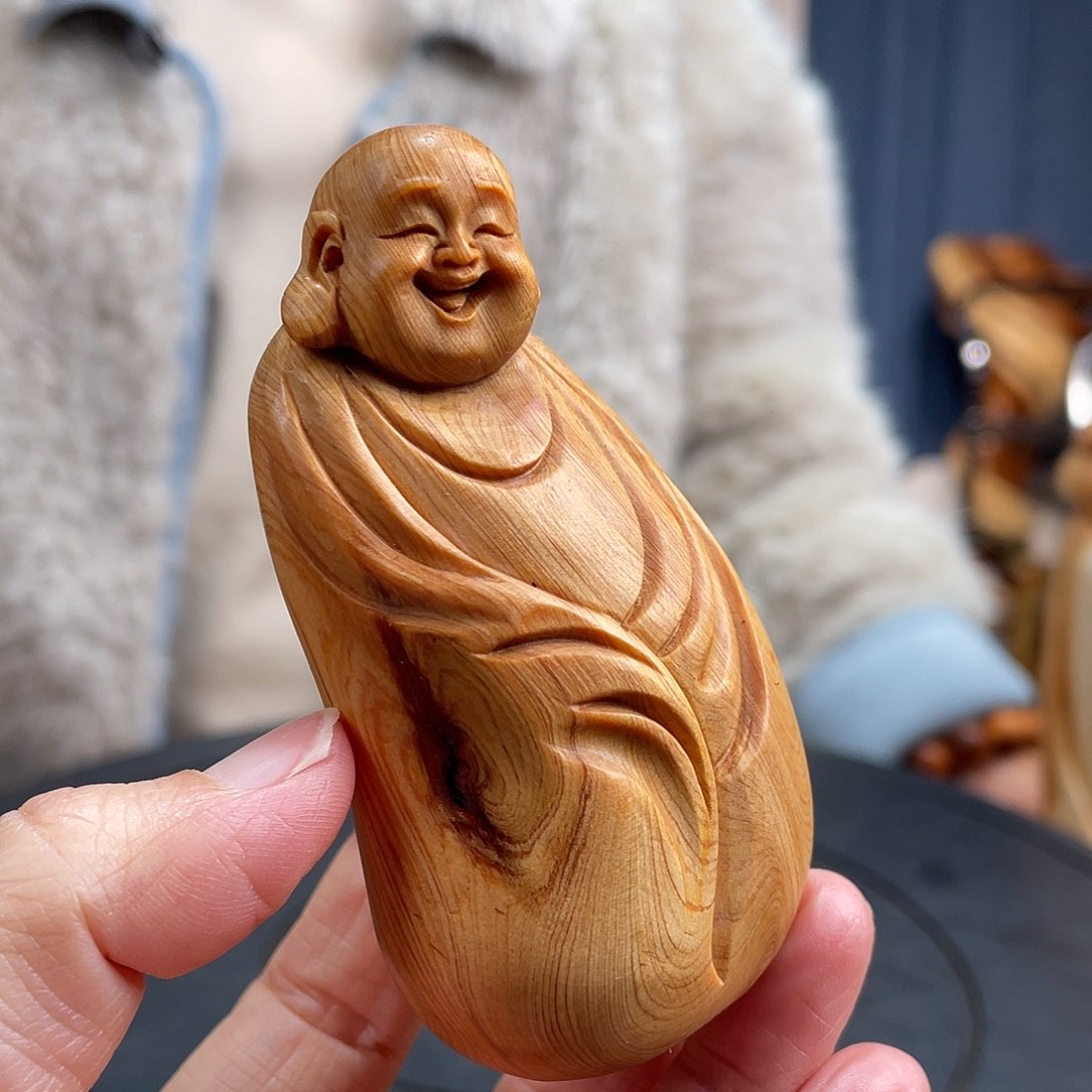 柏木（崖柏）手把件