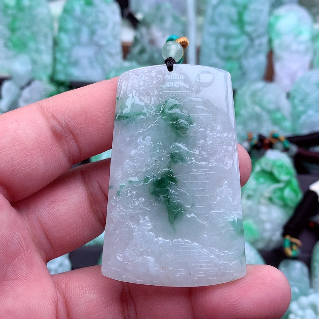 翡翠吊坠(不含链)未镶嵌