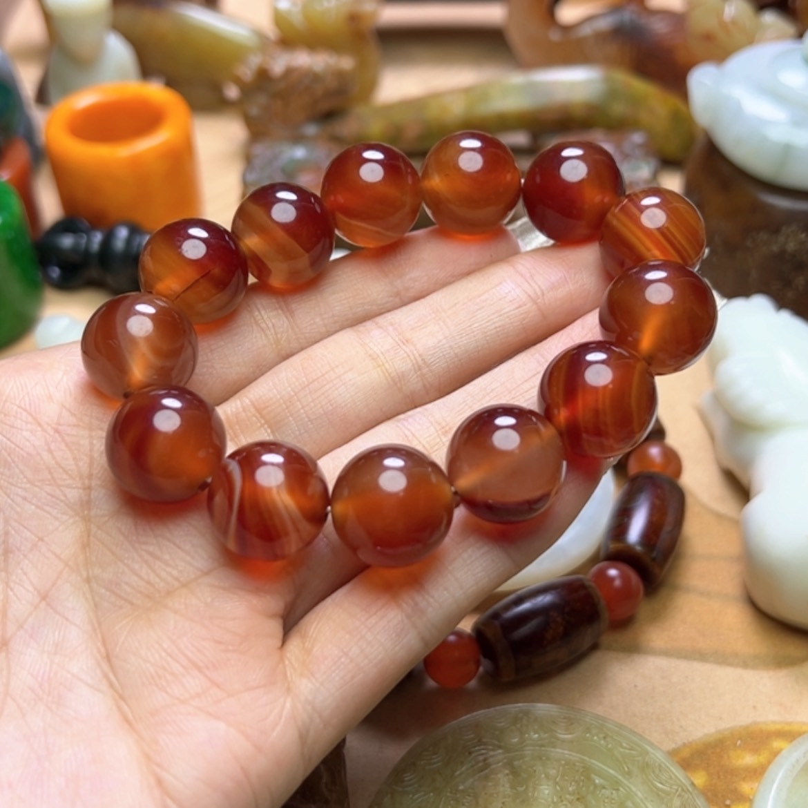 【闪购商品】玛瑙/玉髓颈饰未镶嵌