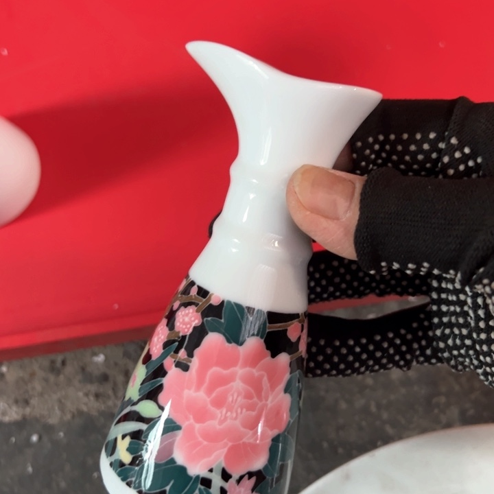 醴陵高温瓷手绘分酒器