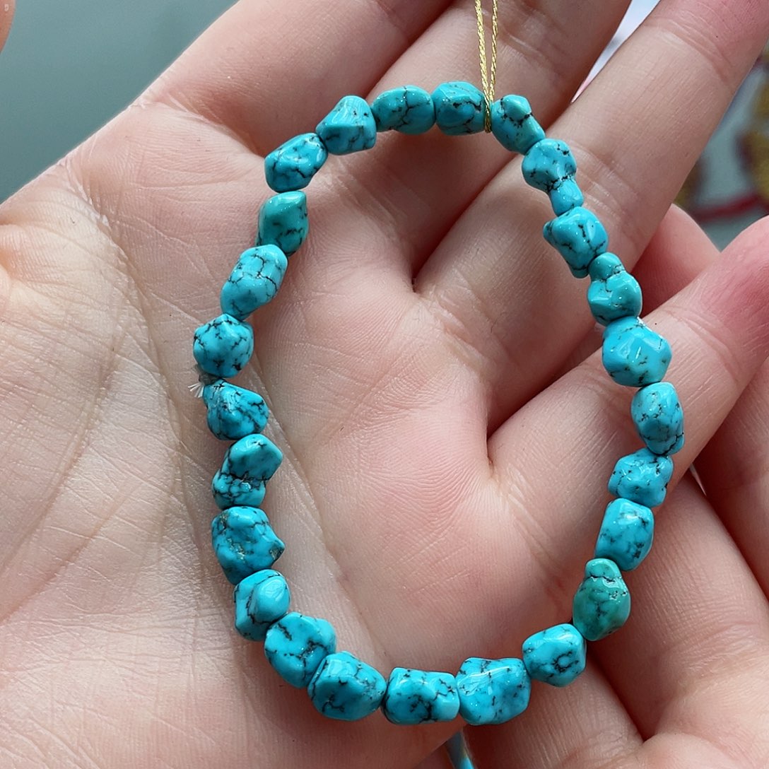 绿松石手串未镶嵌