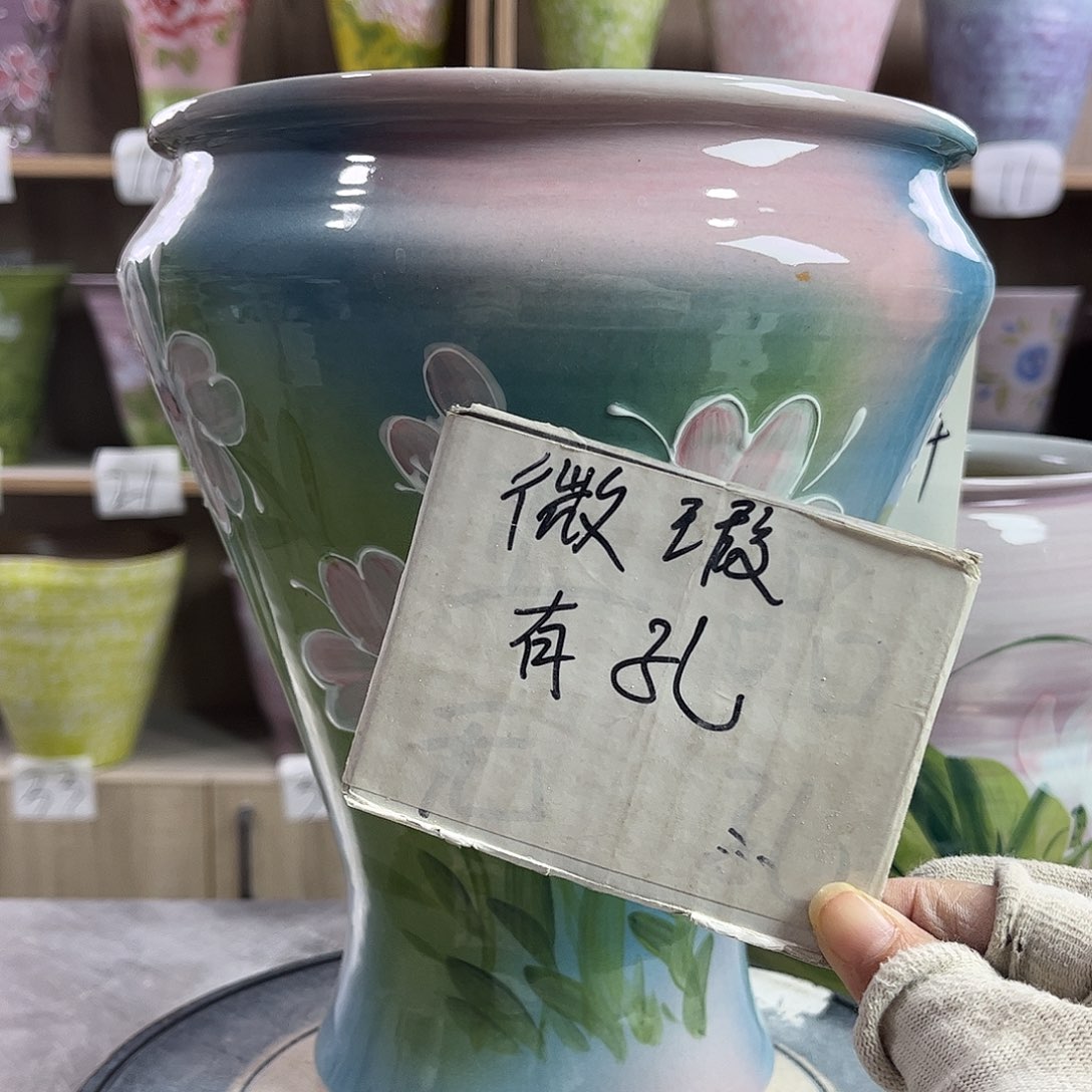 景德镇陶瓷花盆花盆