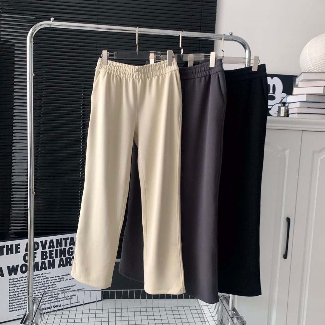 巨划算Soft直筒裤健身跑步裤显瘦运动神裤阔腿卫裤1u同款瑜伽裤