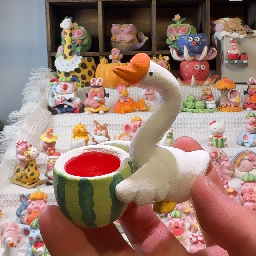 厂家直销手工花盆摆件