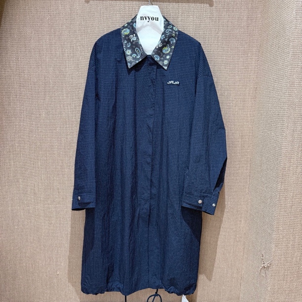 JR｜新款梭织格子外套370509