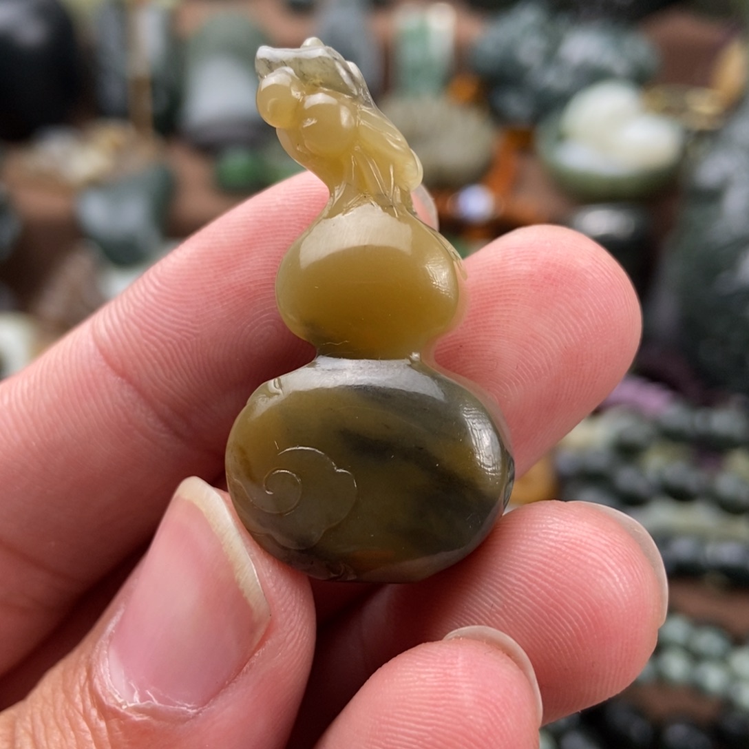 和田玉摆件未镶嵌石*韵