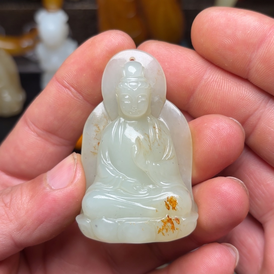 和田玉挂件未镶嵌