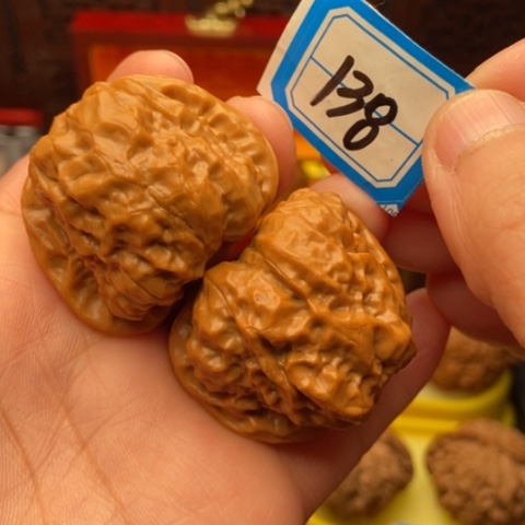 文玩核桃吊坠金蟾40