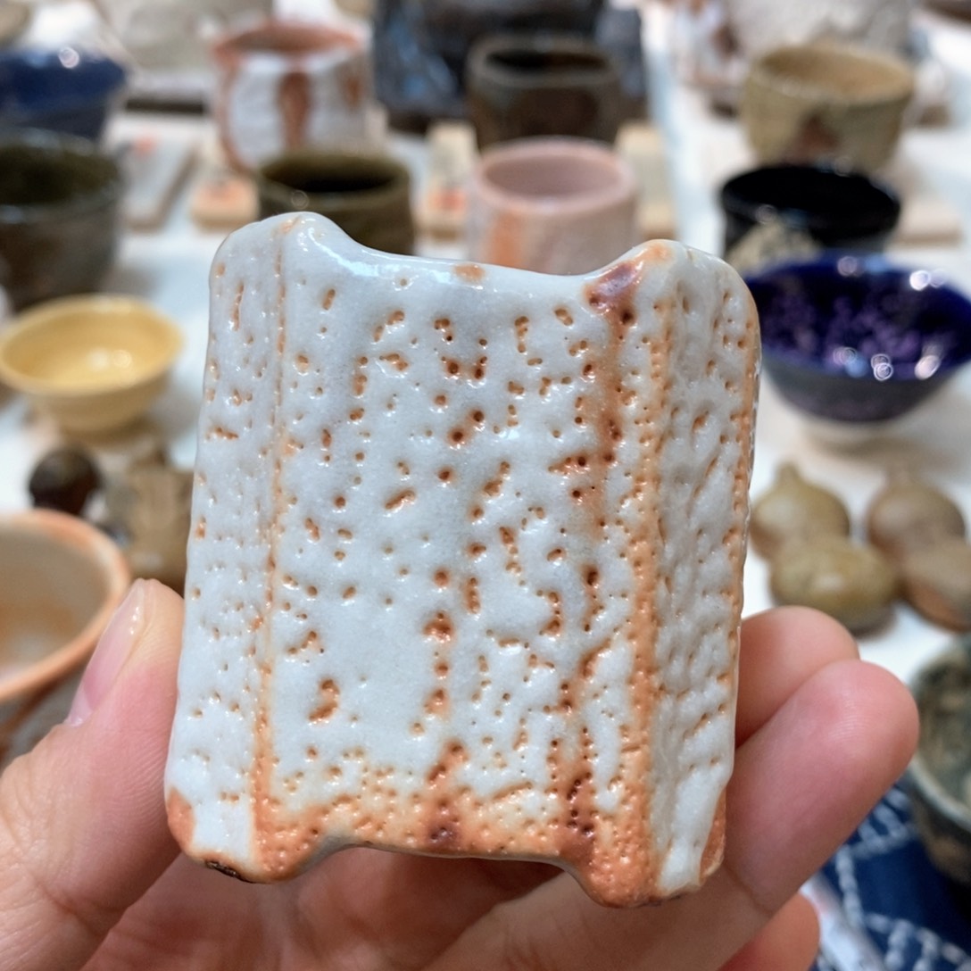 柴烧侘寂粗陶茶具