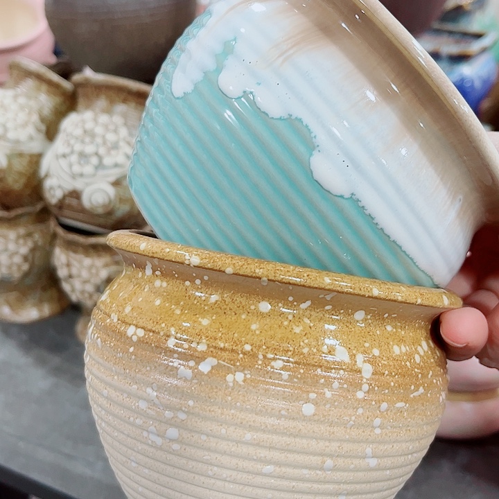 多肉陶瓷花盆满10元包邮