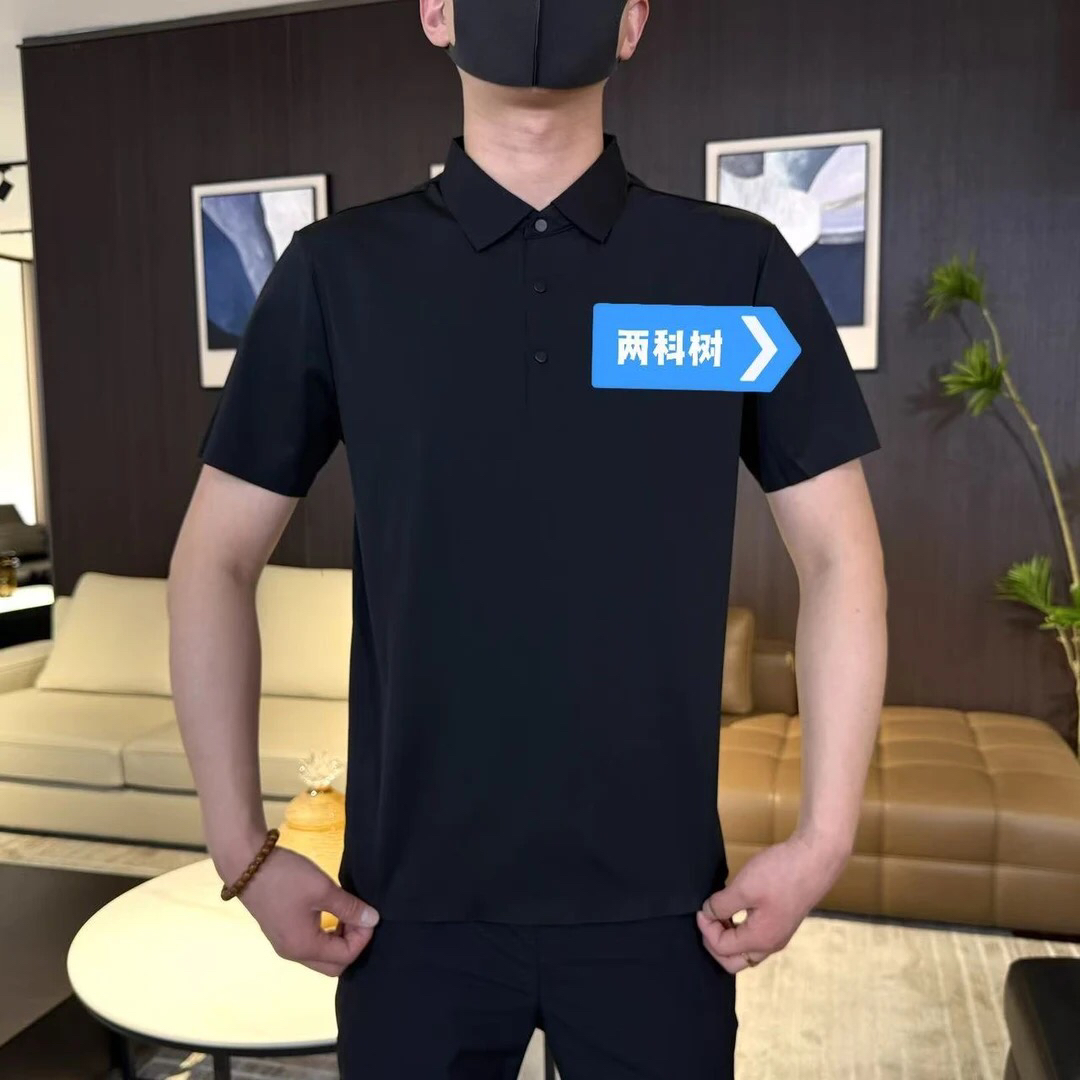 L-71号龙夏季休闲Polo衫短袖速干春季百搭卫衣修身上衣户外