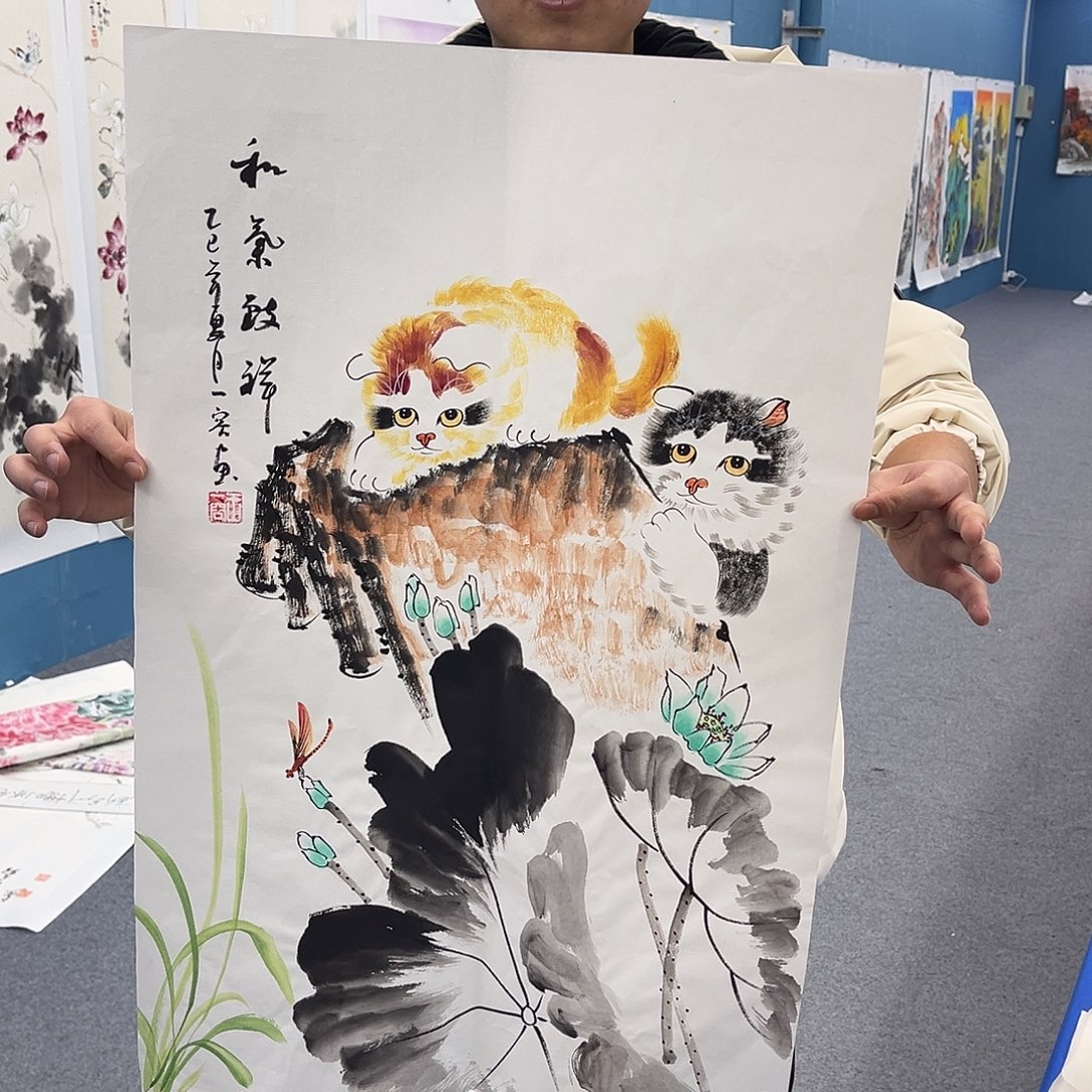 国画纯手绘作品欣赏