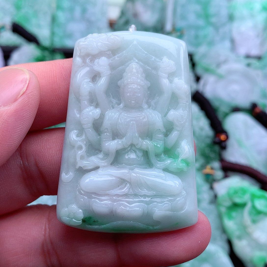 翡翠吊坠(不含链)未镶嵌