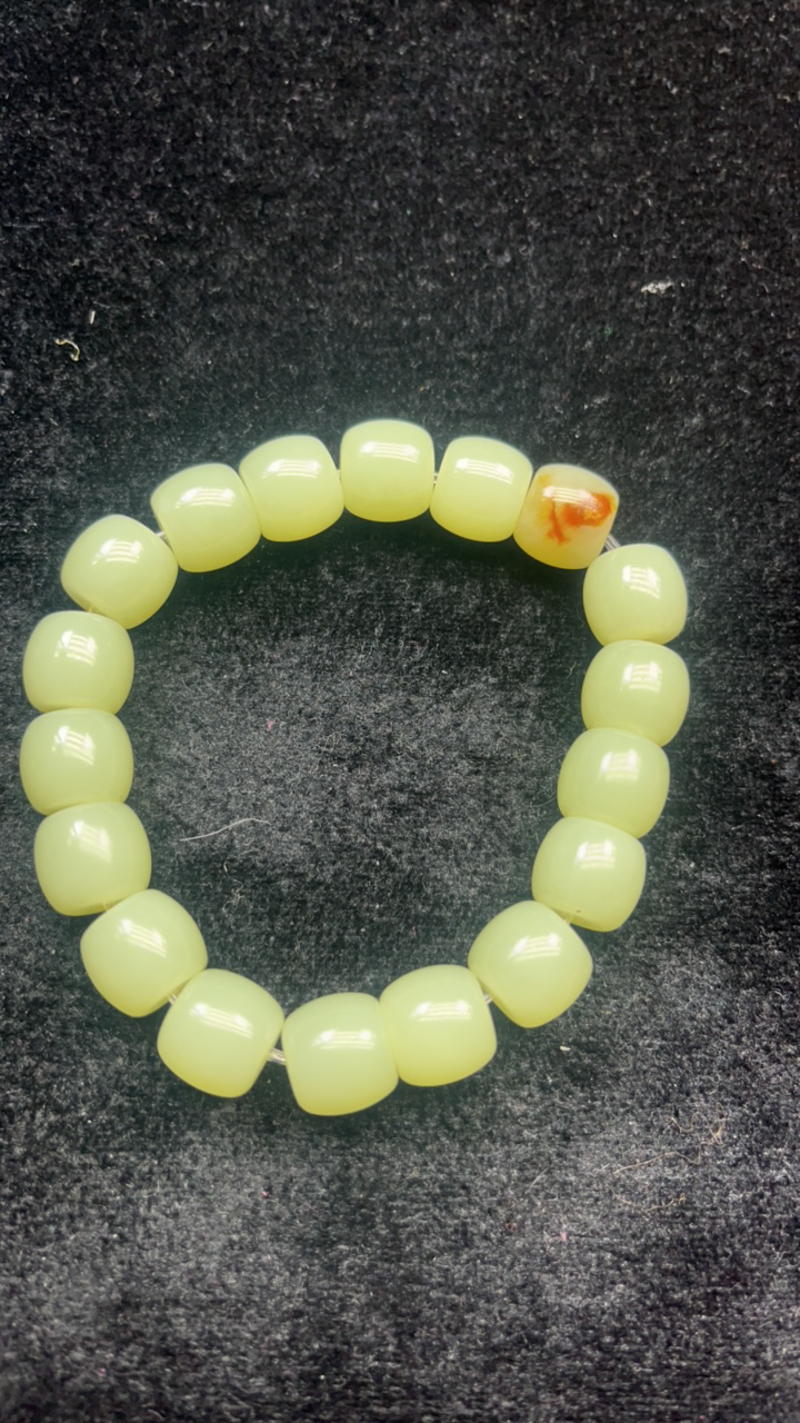 精品河磨玉手链手串