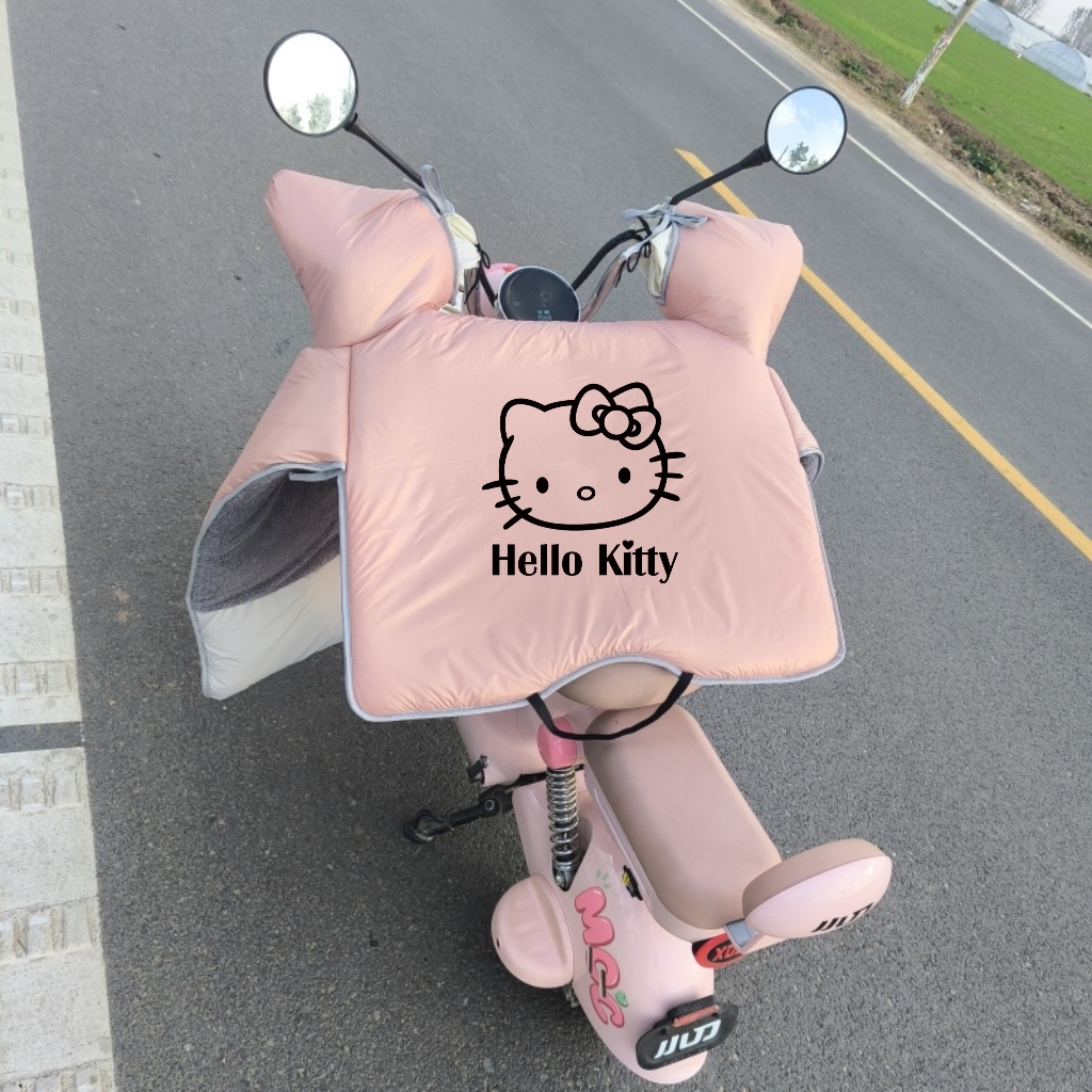 电瓶车挡风被冬季加绒加厚电动摩托车电动车保暖搭子防寒防水冬天