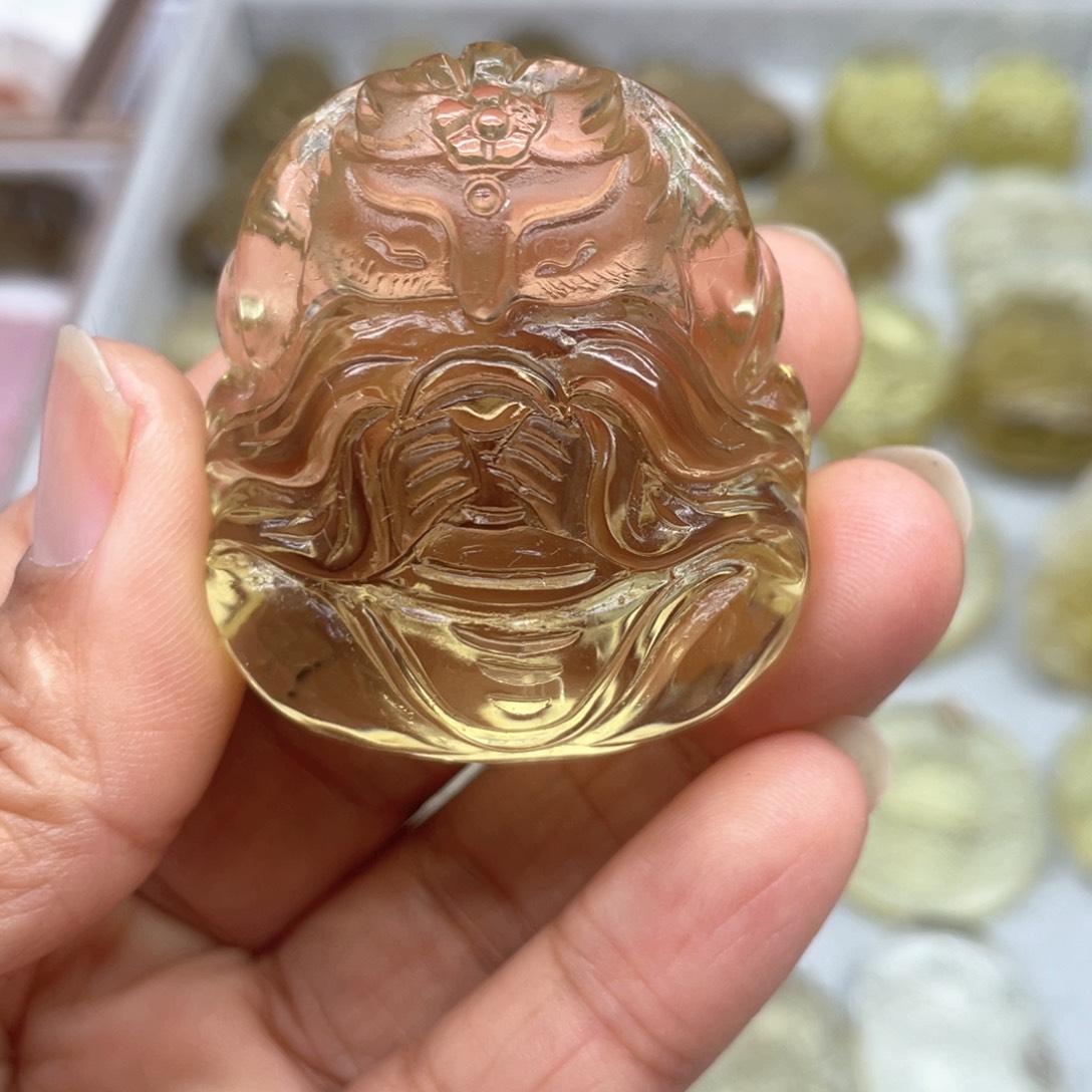 水晶吊坠(不含链)未镶嵌