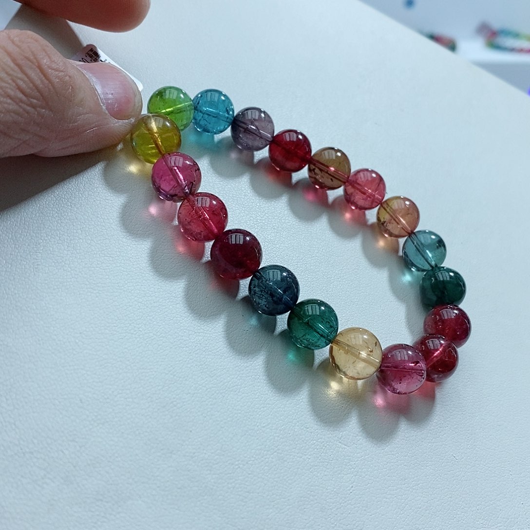 碧玺手链未镶嵌手链