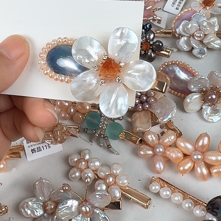 未镶嵌淡水珍珠发饰