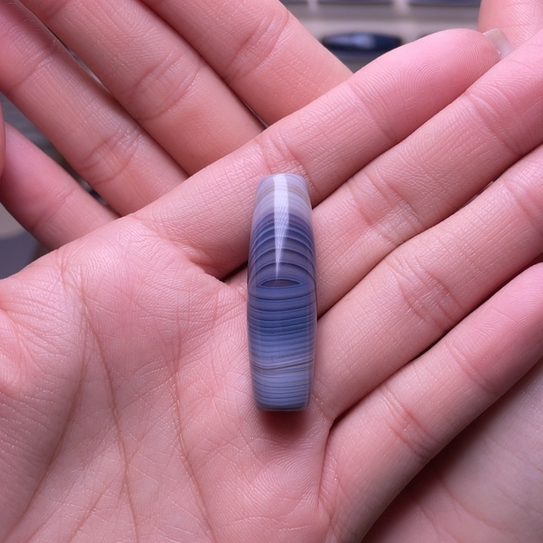 骑***猫玛瑙/玉髓未镶嵌颈饰