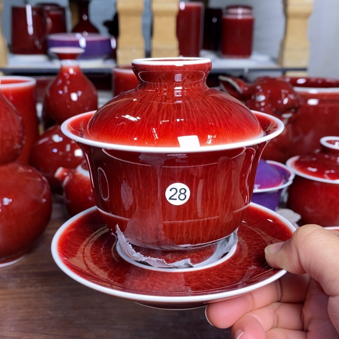 【闪购商品】景德镇名陶坊原矿郎红28号