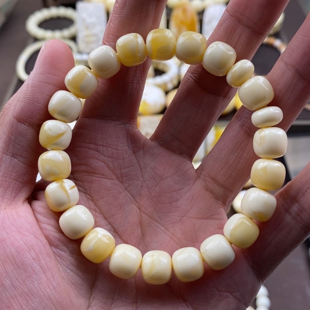 琥珀裸石未镶嵌蜜蜡吊坠项链腰链