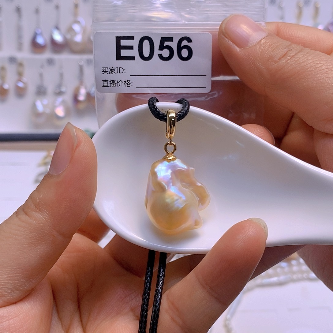 淡水珍珠颈饰银S925镶嵌