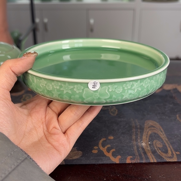 龙泉云间青瓷小米茶器