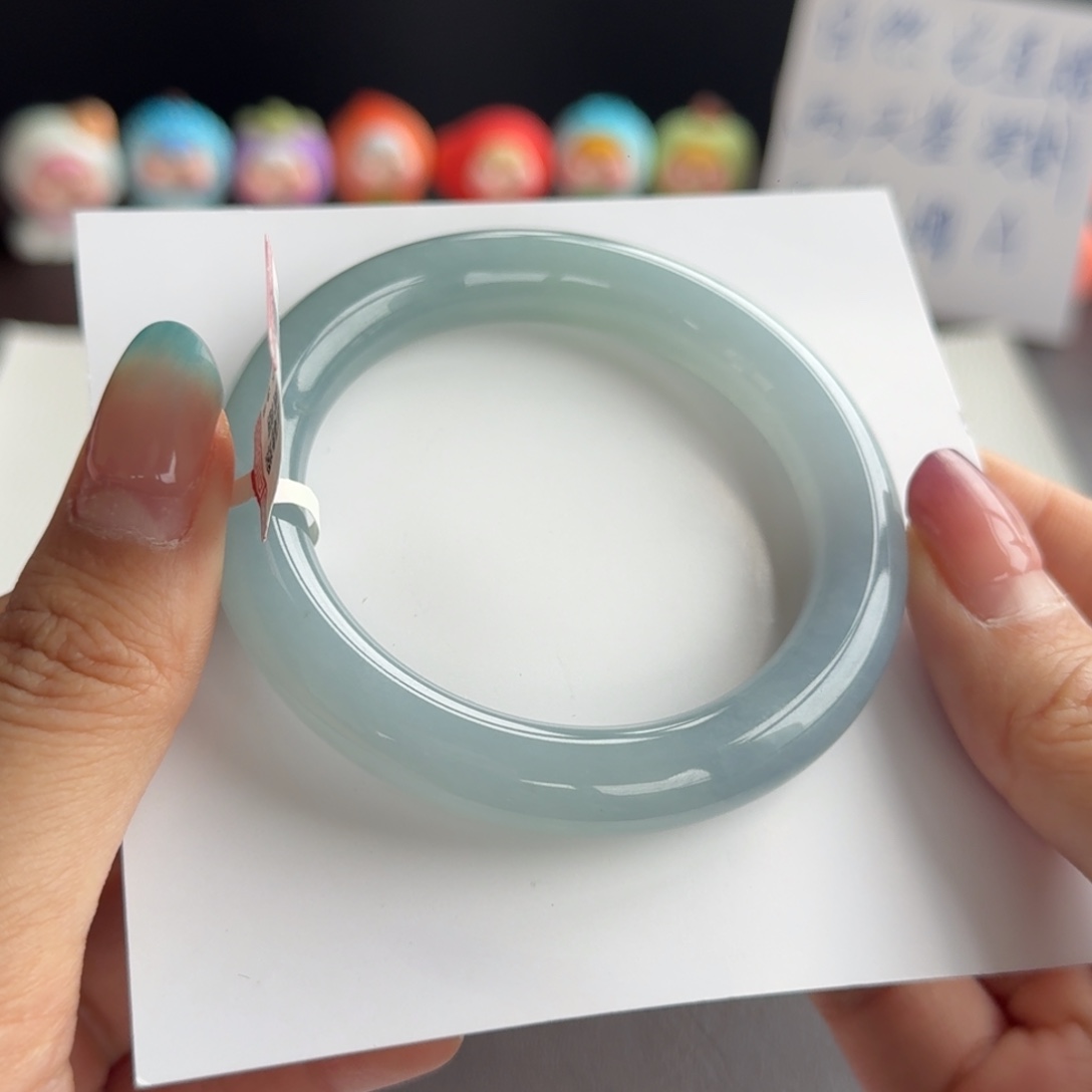 翡翠未镶嵌手镯11号 51.3