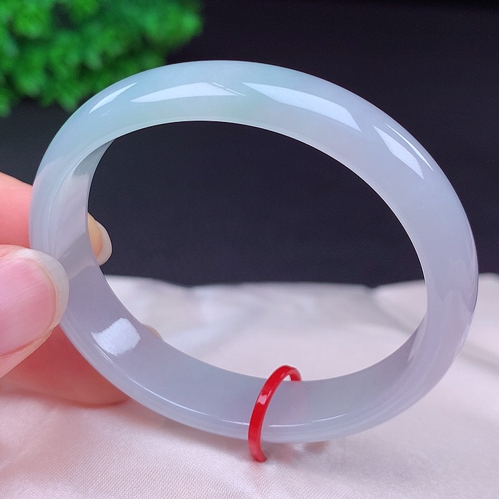 翡翠未镶嵌手镯52贵妃100