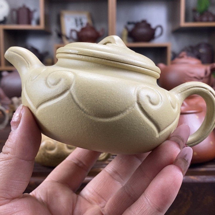 紫砂茶壶一**流原矿紫砂壶