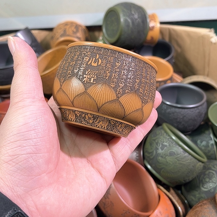 茶杯紫砂全手工紫砂主人杯