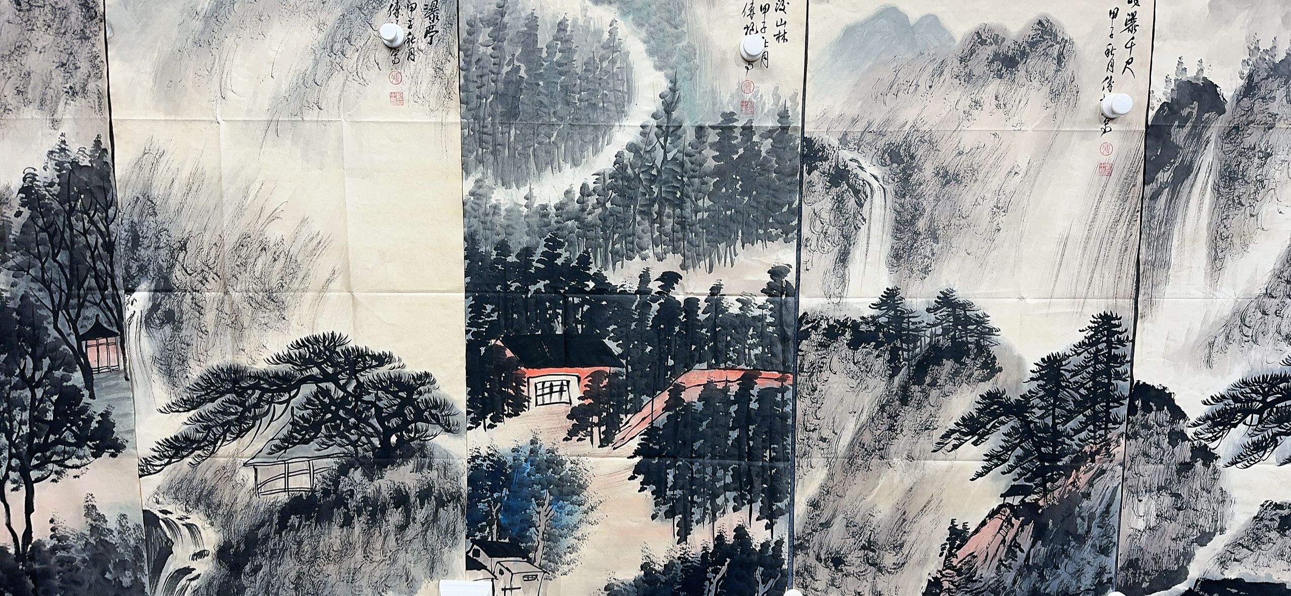 【四季】精品十条屏装饰画通用链接