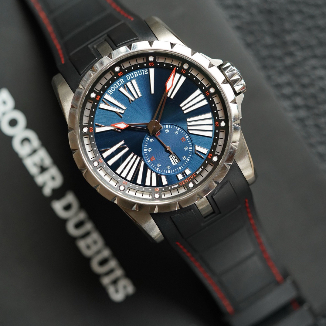 99新 ROGER DUBUIS/罗杰杜彼 罗杰杜彼 21年全套 45mm表径