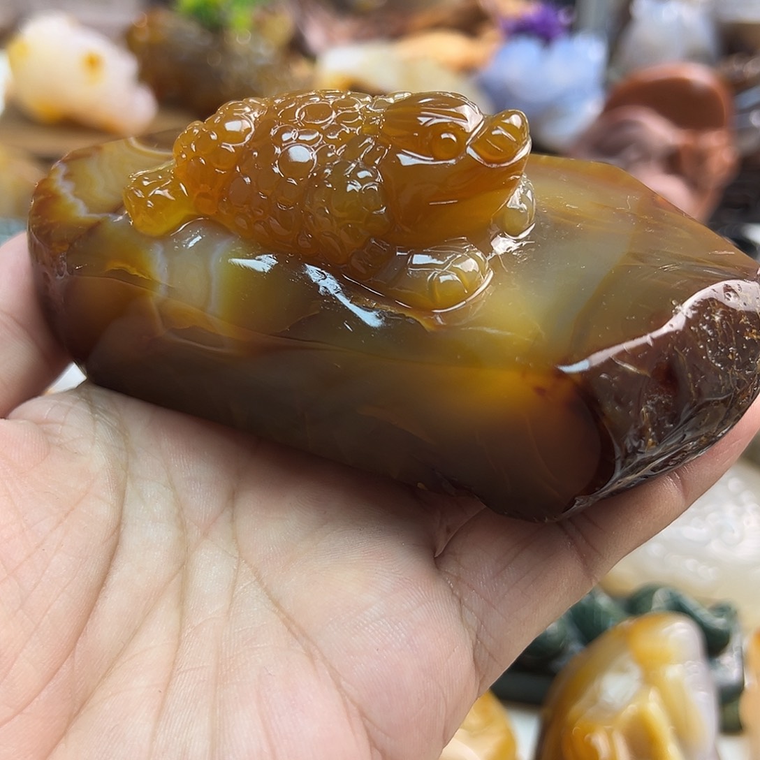 玛瑙/玉髓未镶嵌颈饰