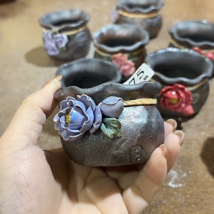 心***雨山泉造物手工制作柴烧275