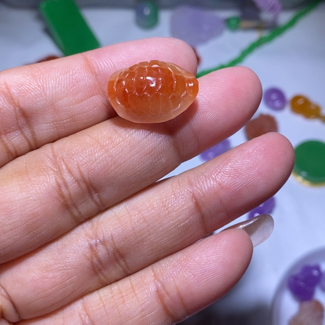颈饰未镶嵌翡翠橘*103